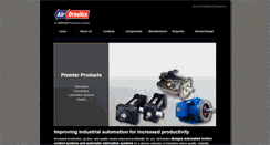Desktop Screenshot of airdraulics.com